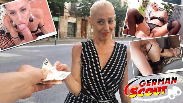GERMAN SCOUT - MATURE YELENA'S PICKUP AND FUCK AT STREET CAST xxx blowjob video