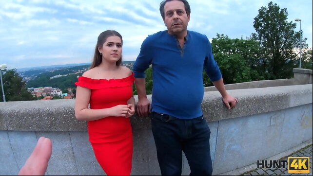 21-old Hottie Gives Juicy Pussy To A Stranger To Pay All Dads Bills xxx brunette video