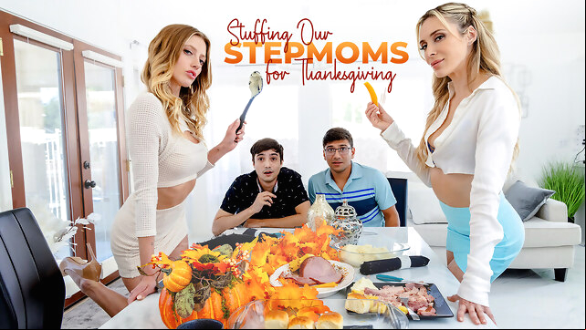 Stuffing Our Stepmoms For Thanksgiving - S2:E9 - Momlover xxx big nipples video